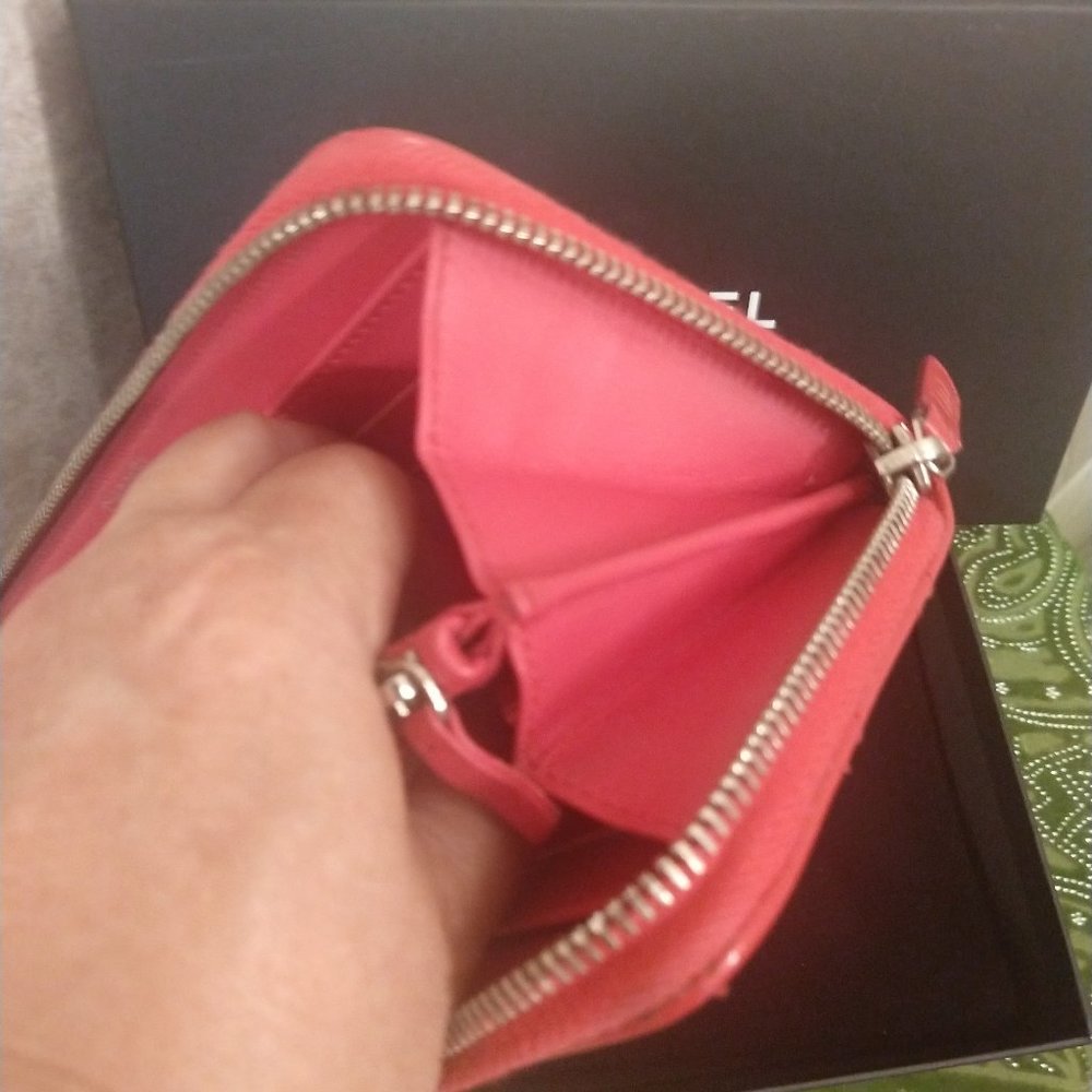 Chanel Patent Leather Large Zip Wallet - Picture 12 of 16